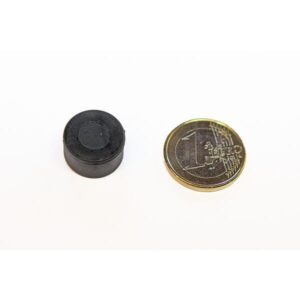 16.8x9.4mm_Scheibenmagnet_gummiert