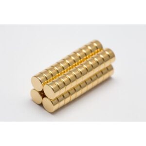 6.5x3mm_Scheibenmagnete:_gold