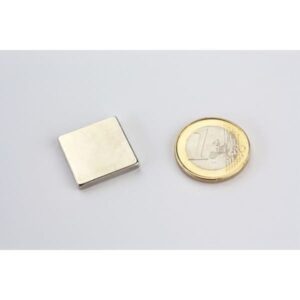 Quadermagnet Neodym 20x20x3 mm