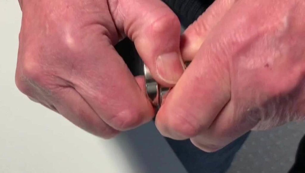 einen starken Magnet kann man nicht trennen